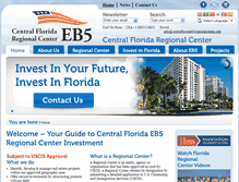 Tablet Screenshot of centralfloridaeb5regionalcenter.com